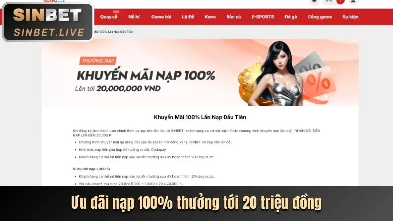 Cá Cược Thể Thao tại vnbet casino